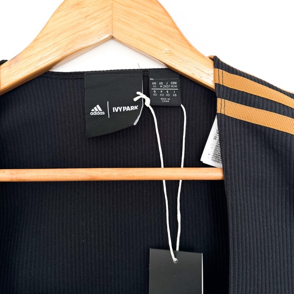 NWT Ivy Park Circular Knit Crop Top - Picture 5 of 6